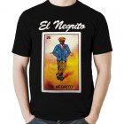 El Negrito (Black Man) Loteria Mens T-Shirt Wholesale